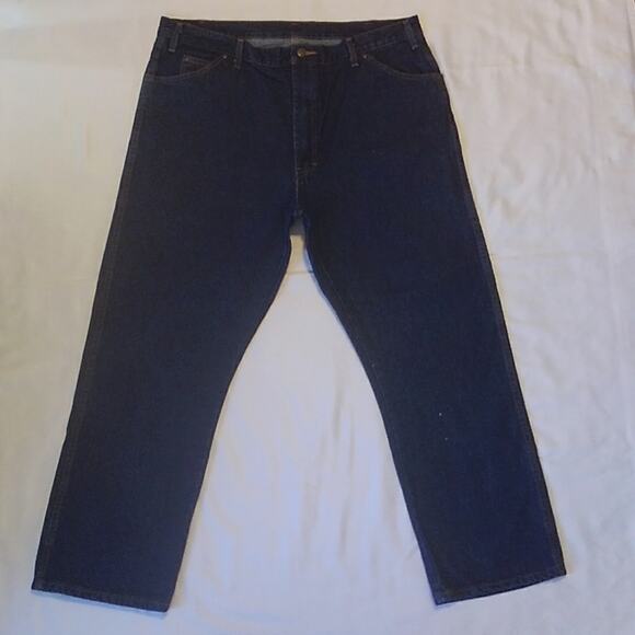 Dickies Straight Cotton Denim Blue Jeans 42X30 - Picture 1 of 8